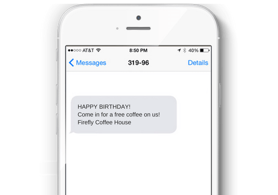 Automated Birthday Offers